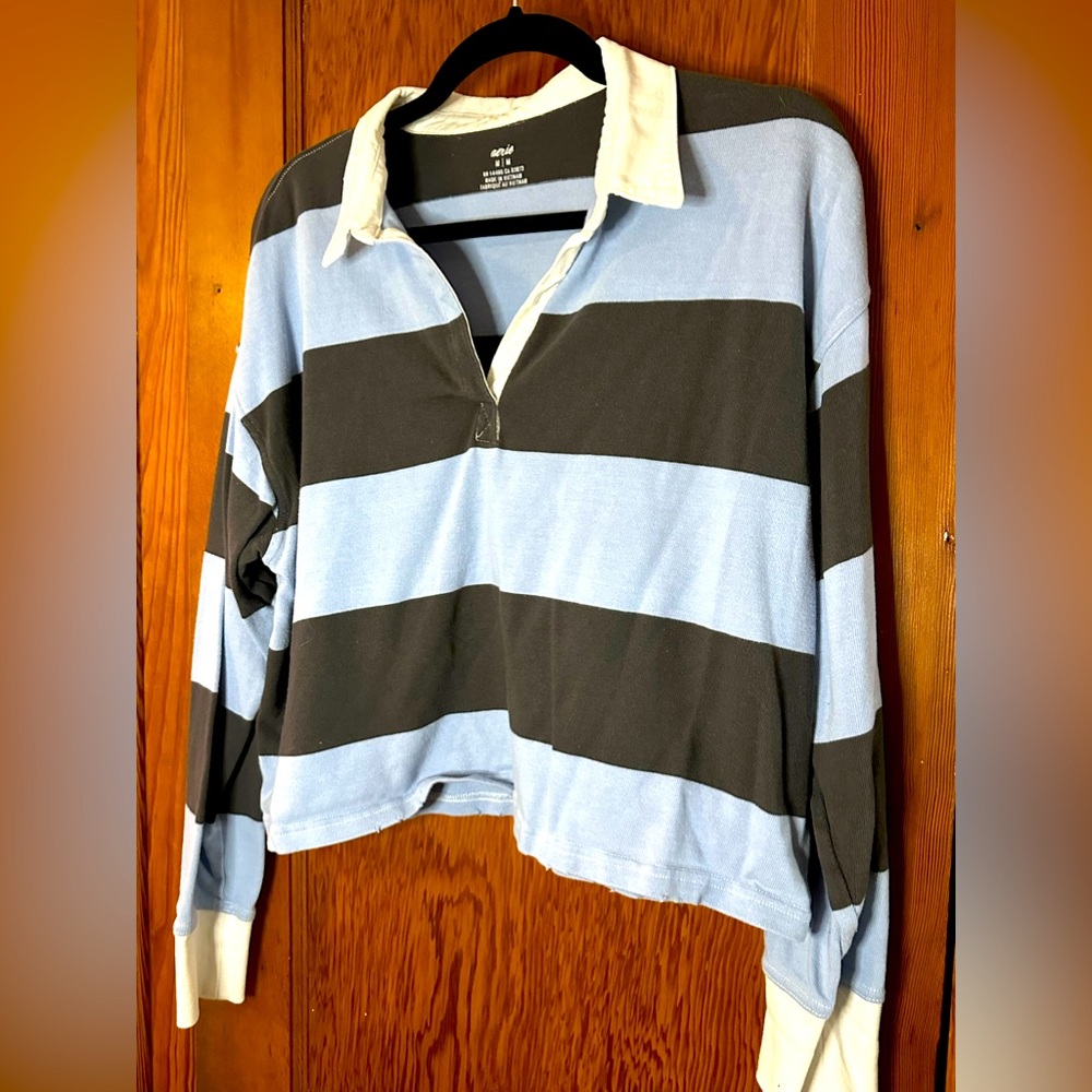 Aeire Cropped Rugby Shirt
